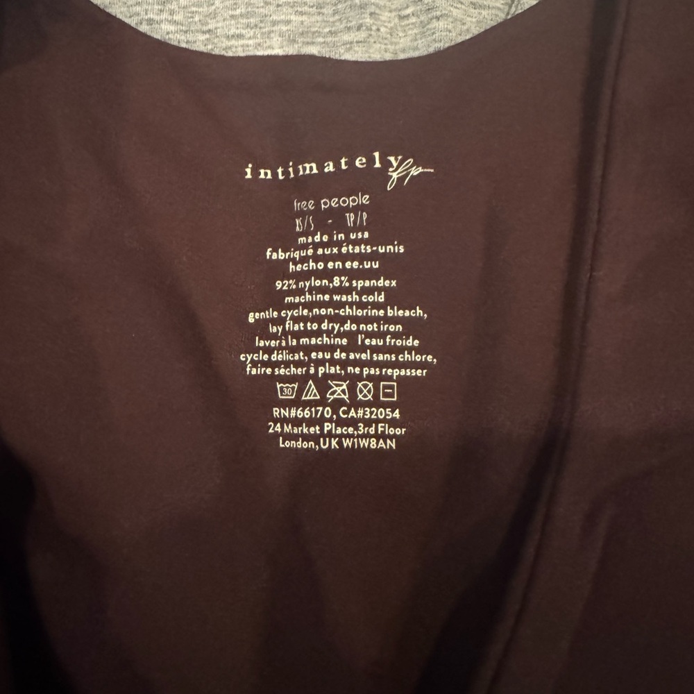 Free People Intimately Tops (Clean Line Muscle Cami) - Picture 2 of 3